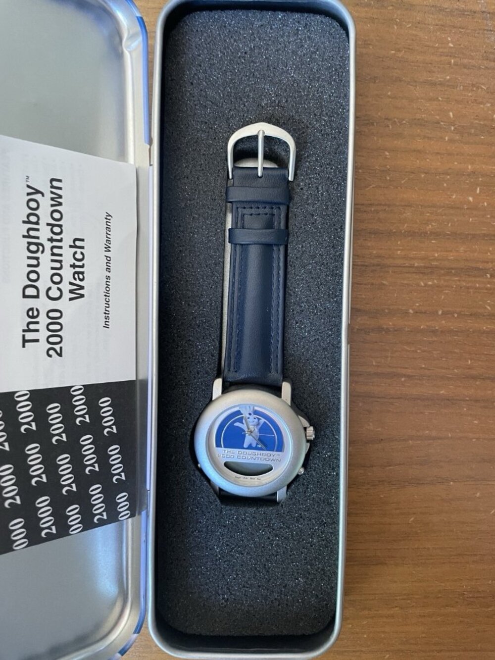 Pillsbury Doughboy Watch By Nelsonic Vintage NOS Needs Battery